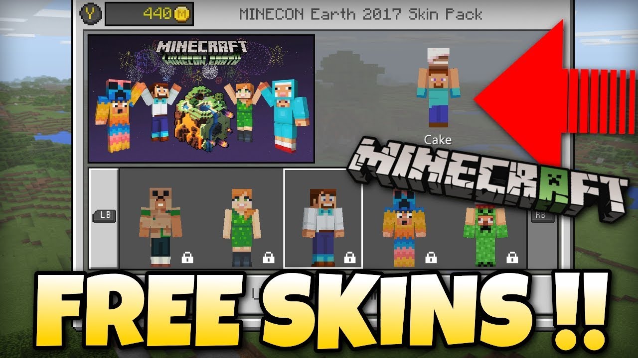 minecraft skins free for xbox